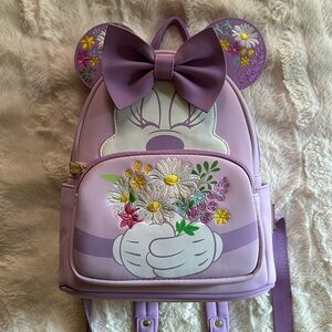 Loungefly flower Minnie Mouse